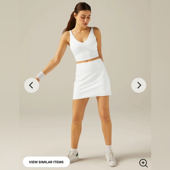 NWT Beyond Yoga Spacedye Always On Cropped Tank in Cloud White Size Small - Picture 5 of 8